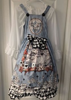 Alice in Wonderland Lolita JSK Dress Set