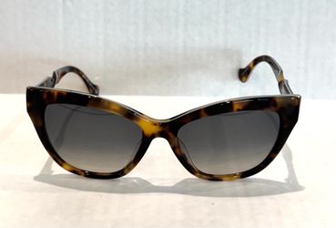Tortoiseshell Cat-Eye Women's Sunglasses - Brown