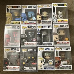 Funko Pops Star Wars