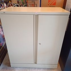 Tri Shelf Metal Cabinet by Hon