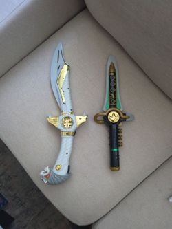Bandi mighty morphing power ranger sword and dagger '94
