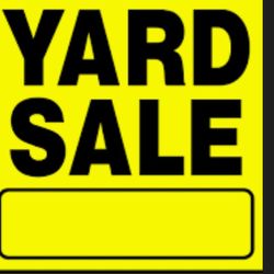 YARD SALE   SAT MARCH 21ST 7AM - 3PM
