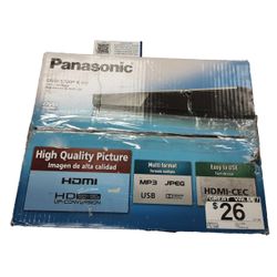 Panasonic Dvd-s700pk Black DVD Player