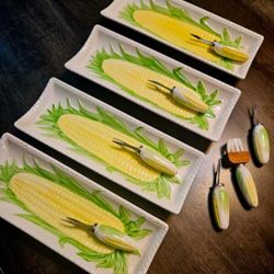 Corn on the cob set