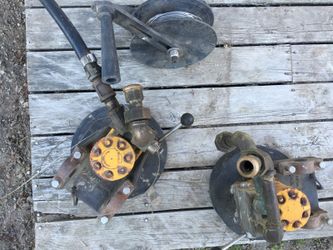 Hydraulic (2) and Manual (1) longline gurdies