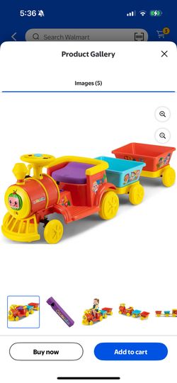 Cocomelon train Ride On