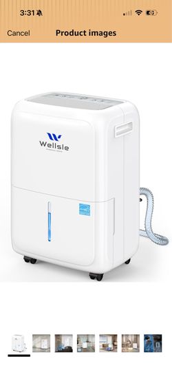 Energy Star 52 Pint Dehumidifier – Basement & Home Dehumidifier w/ Drain Hose