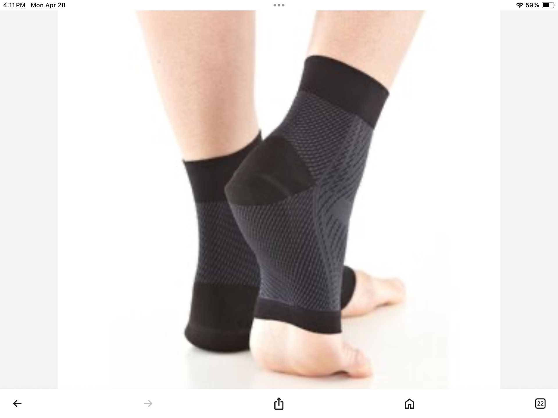 Lot Of 200 pairs Of Plantar Fasciitis Compression Socks