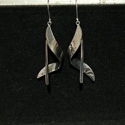 Sterling silver earrings