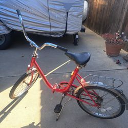 Vintage North Woods Folding Bike