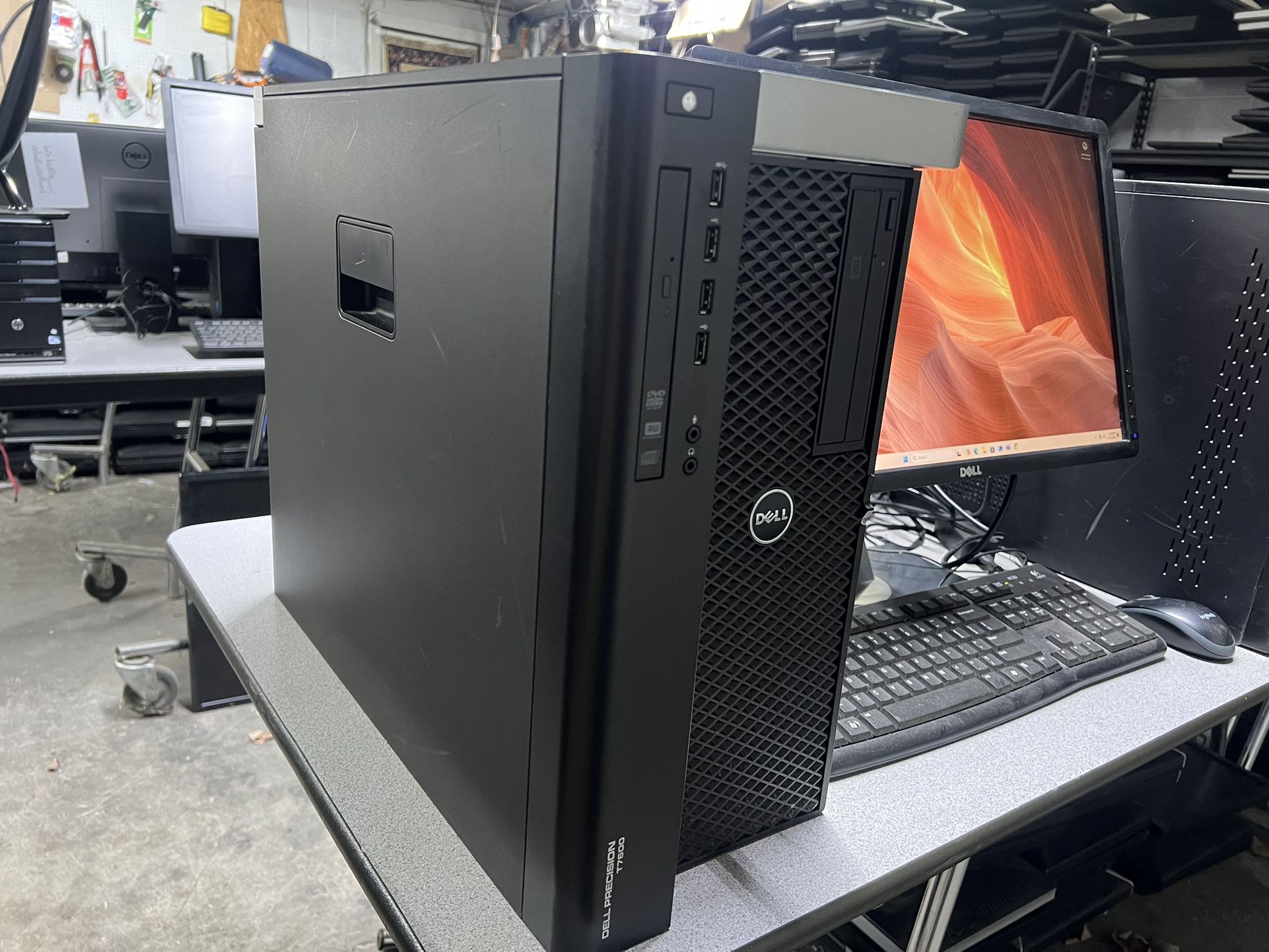 Dell Workstation PC 2 x Xeon Processors 192 GB Ram 2 Terabyte Storage Windows 11 Pro
