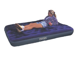 INTEX AIR MARTRESS FULL SIZE WITH AIR PUMP