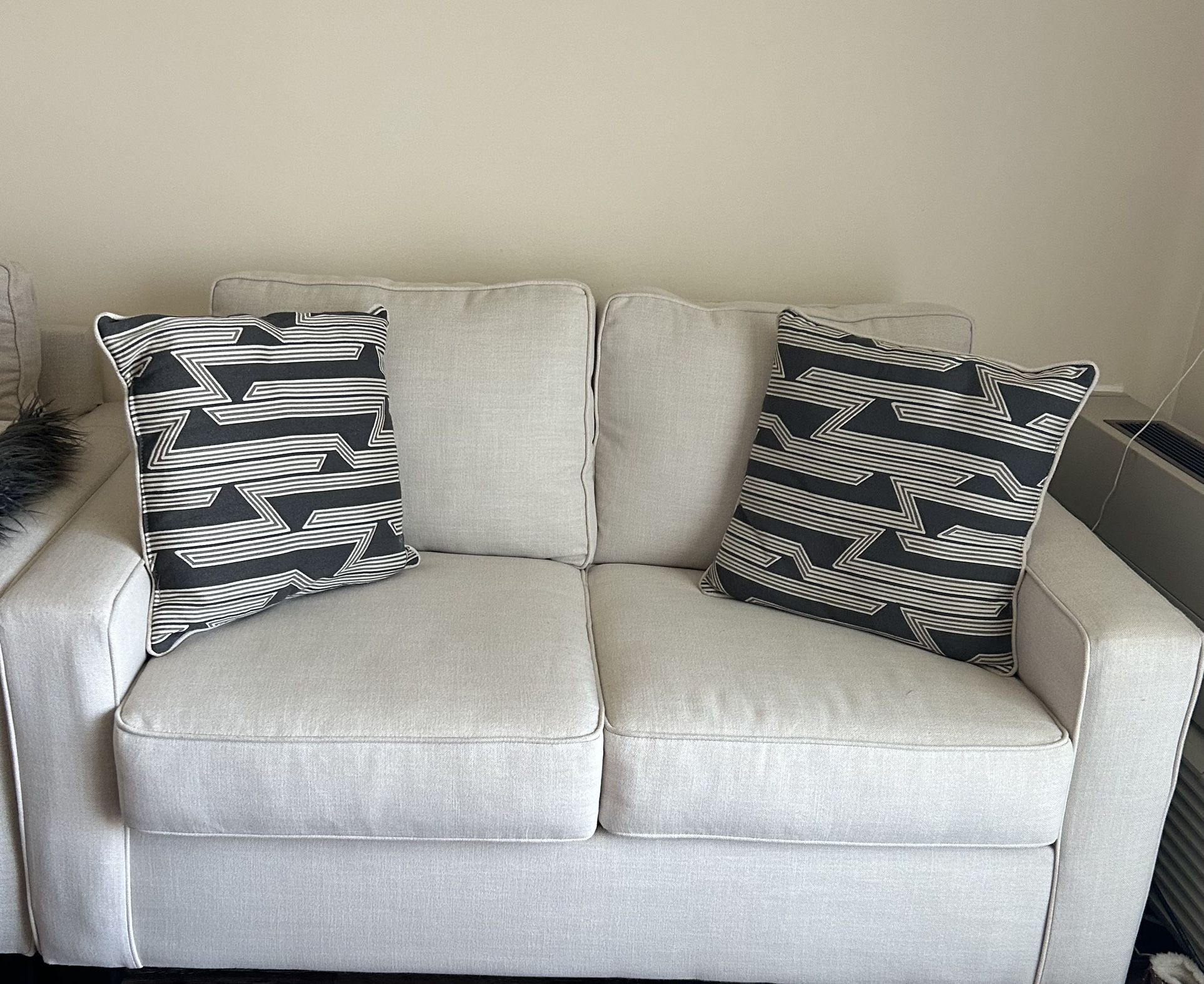 Loveseat, Sofa And Chair