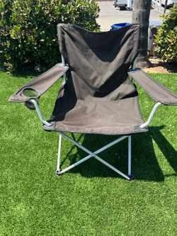 Folding Camping Chair with Cup Holder