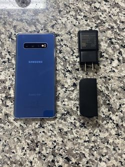 Unlocked Galaxy S10 Plus Blue
