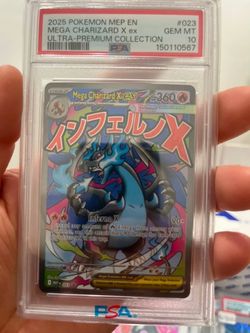 Charizard Psa 10 #023 card pokemon graded slab