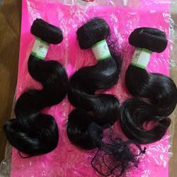 Straight Bundles Weave Brazilian Unprocessed Virgin Human  Hair
