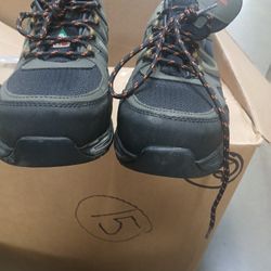 AGGRESSOR.  MEN STEEL TOE SIZES 9, 10, 11 AND 12