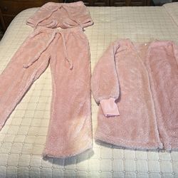 Soft pink 3-piece set