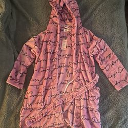 Girls Juicy Couture Pink Robe 