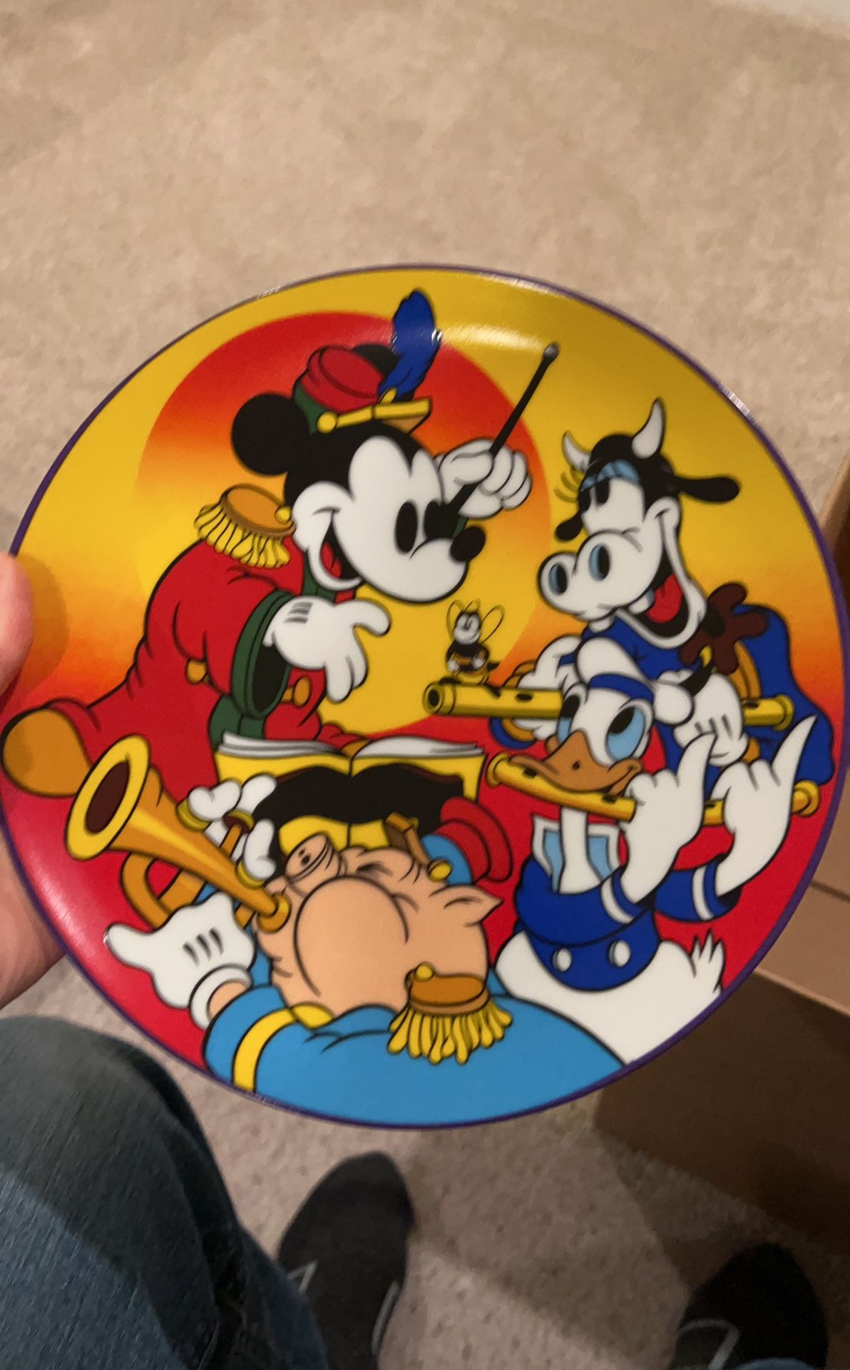 Disney Official Disneyana Convention Plate 1993 LE 2000