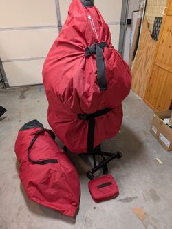 Compactable Christmas tree w/ Built In Lights