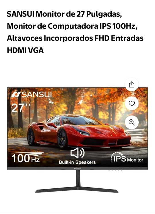 Computer/ Gaming Monitor 27 Inch