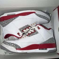 Air Jordan 3 Retro 'Cardinal Red' 10.5