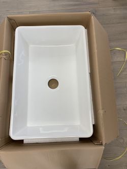 Kitchen farmer sink 30”x 19”