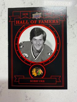 2025-26 Chicago Blackhawks Centennial Hall of Famers Red Bobby Orr HOF