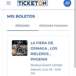 Tickets For Rieleros