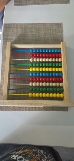Wooden Abacus - $10