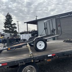 Motorcycle Tilt Trailer