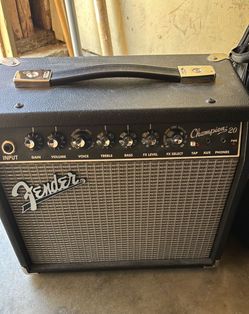 50 cash near AV College fender amp with cable