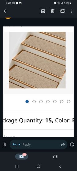 Stair carpet