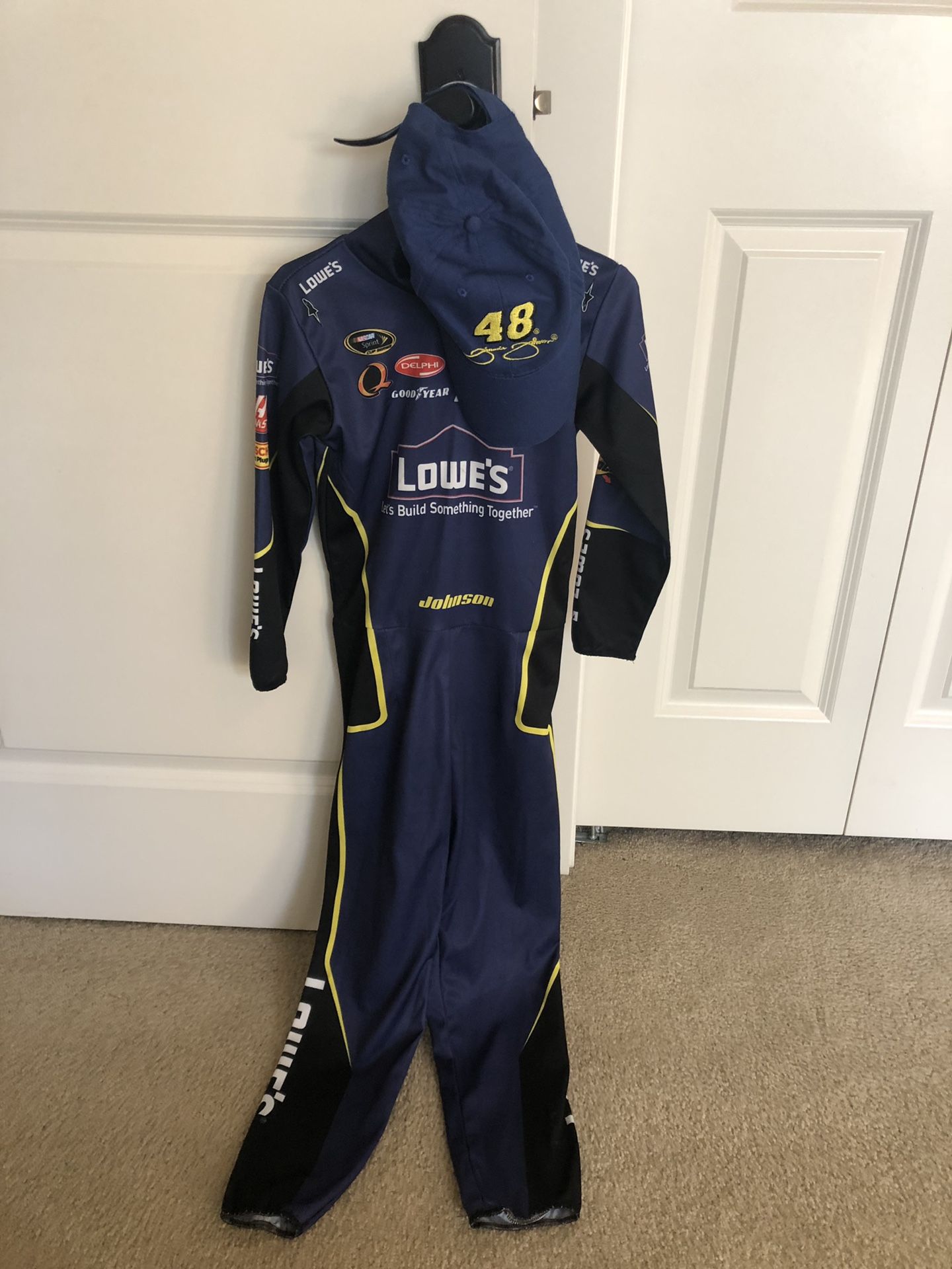 Halloween Costume Race Car Driver Jimmie Johnson