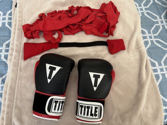 Title Boxing Gloves And Accessories  - size medium