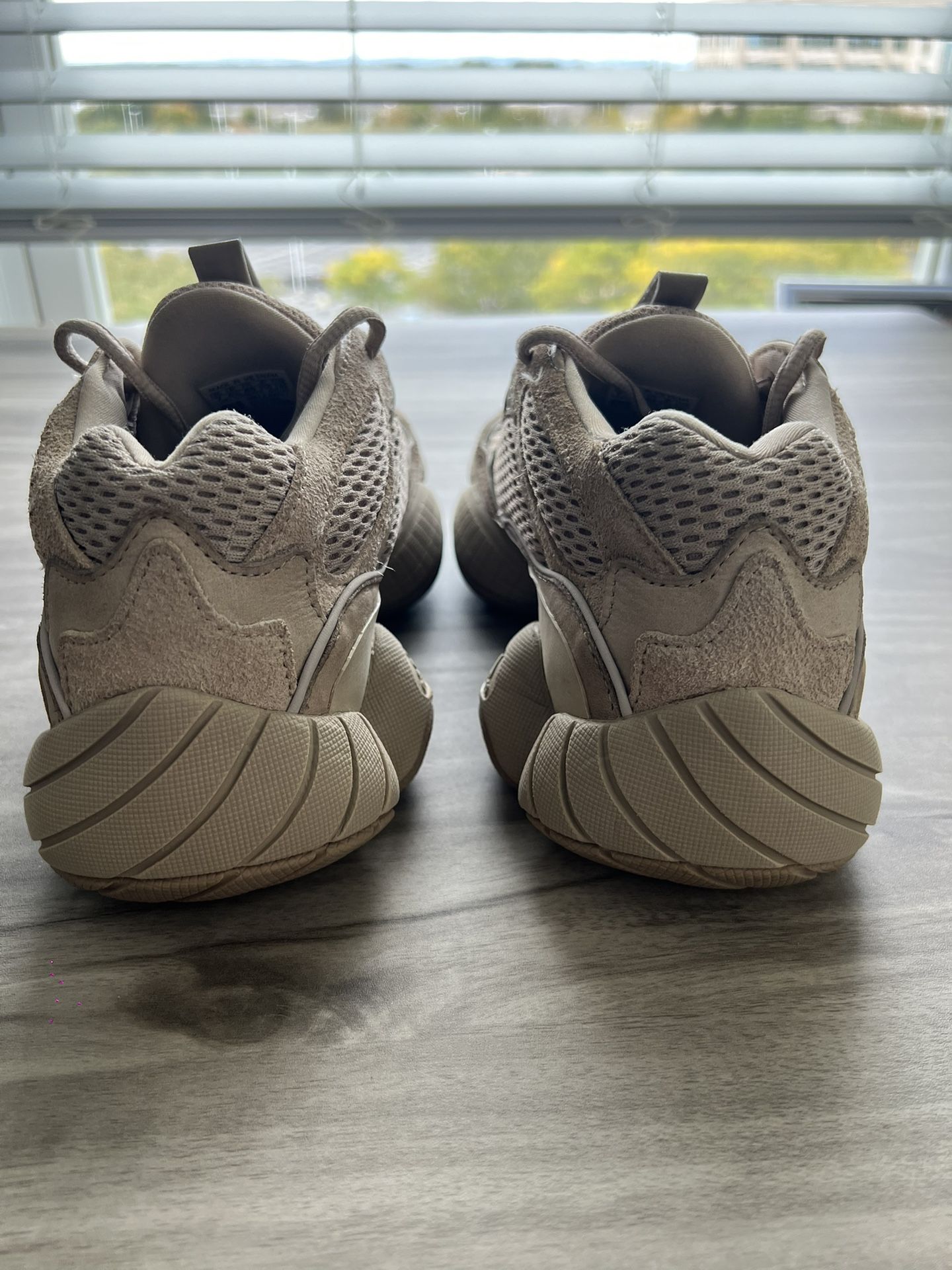 Size 7 Men’s/ 8.5 Women’s adidas Yeezy 500 Taupe Light