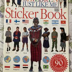 Sticker Book: Children Just Like Me: More Than 90 Reusable Stickers
