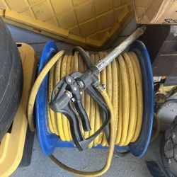 Coxreels Heavy Duty Pressure Washer Hose Reel With Hose And Gun 