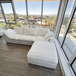 ¡NEW! White Cloud Sectional Couch