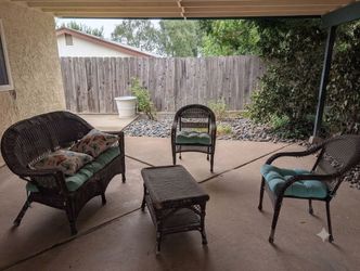 FREE: 4-Piece Wicker Patio Furniture Set
