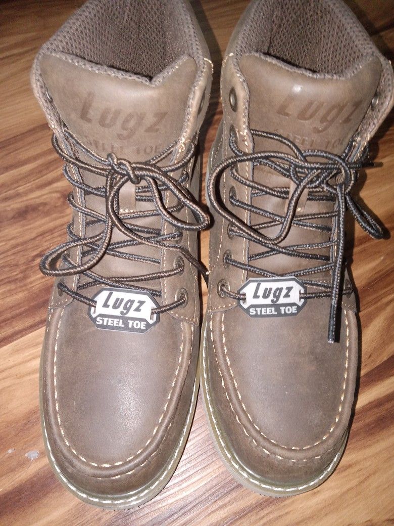 Work Boots Steel Toe Lugz