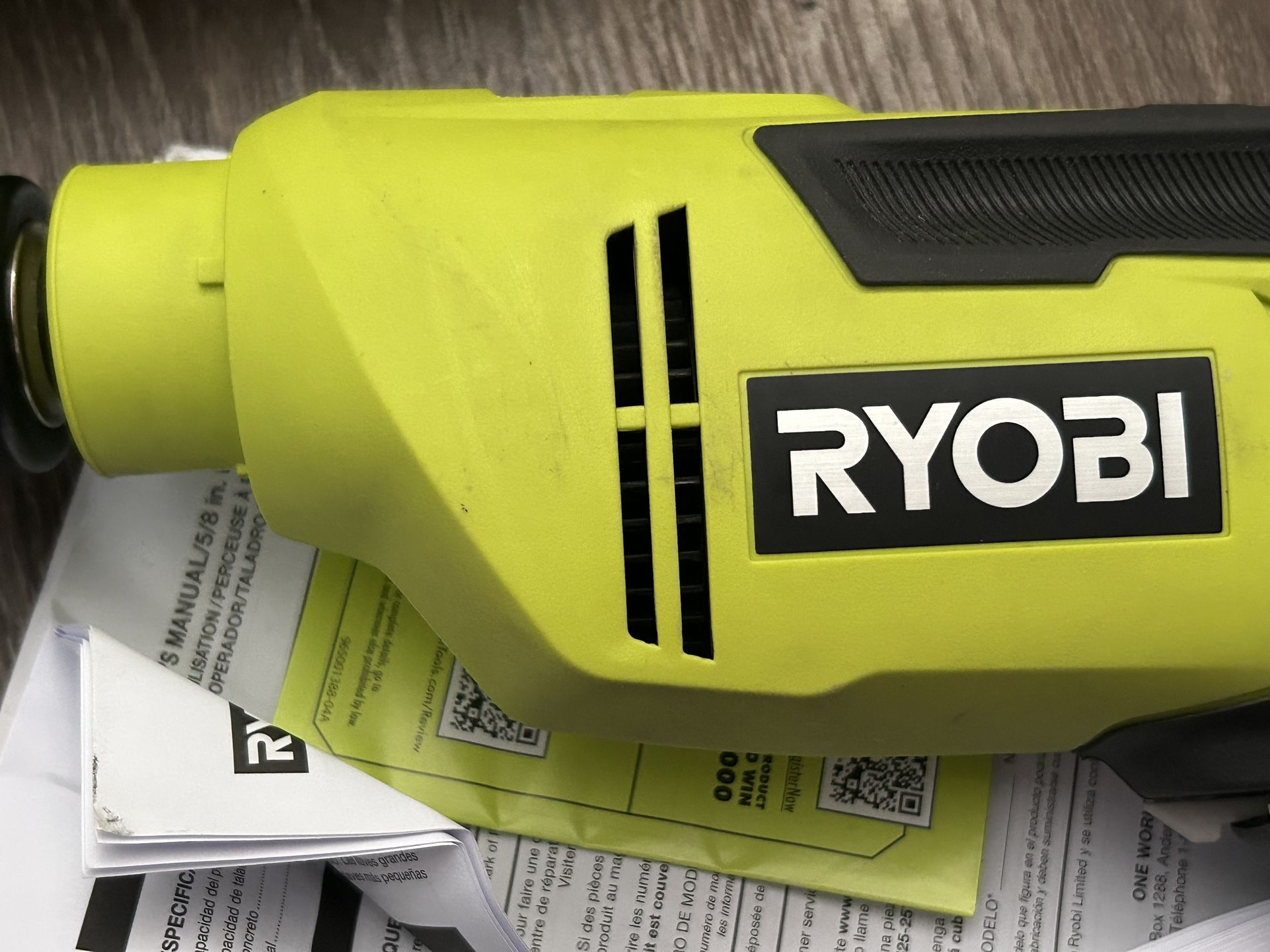 RYOBI Amp Corded 5/8 Variable Speed Hammer Drill D620H
