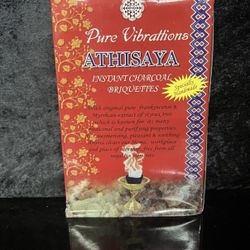 Pure Vibrattions & ATHLISAYA INSTANT CHARCOAL BRIQUETTES