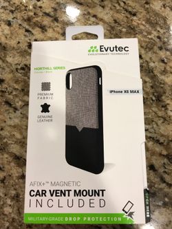 Evutec iPhone XS Max Case