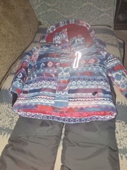 New ski jacket and pants