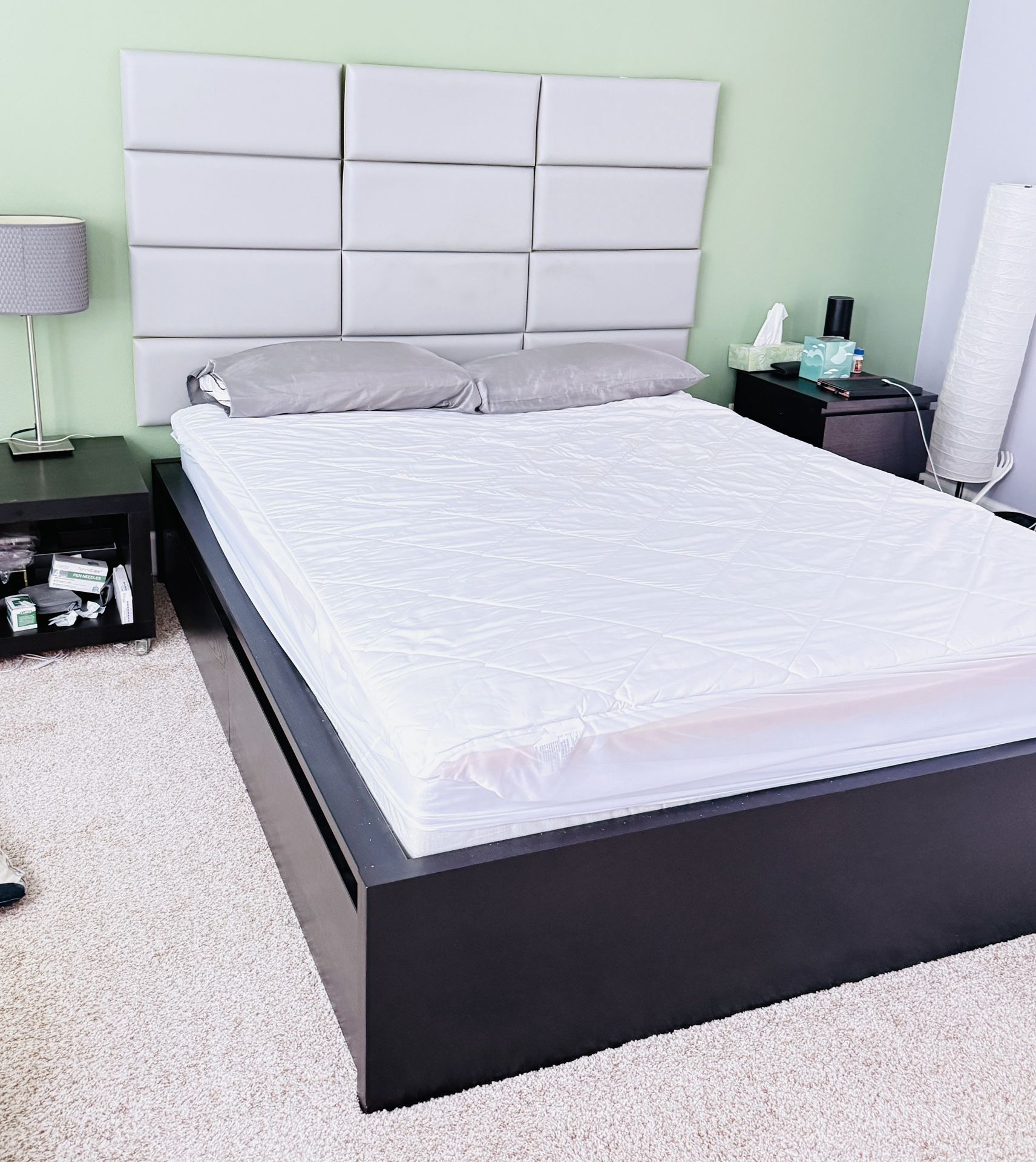 Queen Size Bed frame Like New For Sale