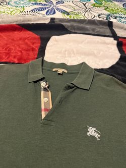 Burberry Polo Shirt Green