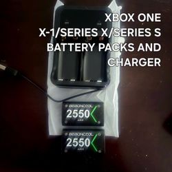 Xbox One Controller Battery PACKS AND Charger